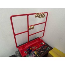 DU&ER 💍 Küpe Organizer Standı – Çok Katlı Küpe Askılığı ve Takı Düzenleyici Dekoratif Stand