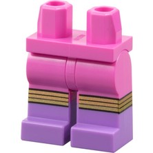 LEGO Minifigür Parçaları: Legs Decorated, Bacak, Ayak: 970C00PB1620