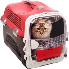 Hagen Catit Semeglbl Catit Cabrio Carrier Cherry Red