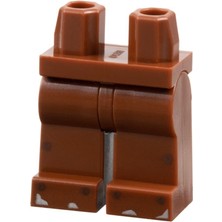 LEGO Minifigür Parçaları: Legs Decorated, Bacak, Ayak: 970C00PB1621