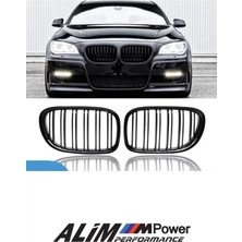 Bmw 7 Serisi F01 Piano Black Çift Çıtalı Panjur 2013-2017 Uyumlu