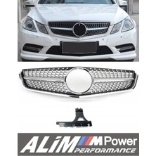 Mercedes-Benz E-Class Coupe W207 (2009–2012) Diamond Krom Ön Panjur Böbrek Seti