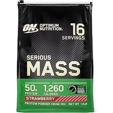 SHC4200 On Optimum Nutrition Serious Mass Çilek Aromalı 5.45KG 16 Servis
