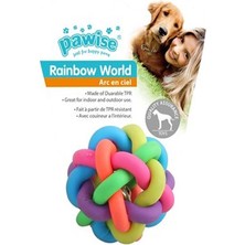 Semeglbl Pawise Rainbow World Örgü Top Ø 6,5 cm