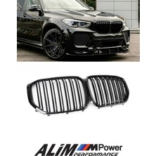 Bmw X5 G05 Piano Black Çift Çıtalı Panjur 2019-2023 Uyumlu