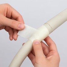 MarkEntegra Enine Boyuna Lifli Tamir Bandı 48MM x 10MT Şeffaf Ultra Güçlü Yapışkan Onarım ve Izolasyon Bandı
