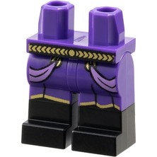 LEGO Minifigür Parçaları: Legs Decorated, Bacak, Ayak: 970C00PB1685