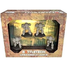 SHC4200 Catalyst Game Labs Battletech Urbanmech Lance Force Pack - 2+ Için Minyatür Savaş Oyunu, 14