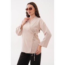 Mega Life Yanda Bağlamalı Dabıl Kimono