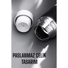 Techora Sale 500 ml Kapasiteli Taşınabilir Basınçlı Termos Seti Günlük Kullanım Için Ideal
