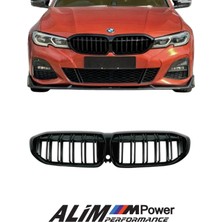 Bmw 3 Serisi G20 G28 Lcı Piano Black Çift Çıtalı Panjur 2022+ Uyumlu