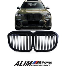 Bmw X7 G07 Piano Black Çift Çıtalı Panjur Uyumlu
