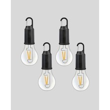 Techora Sale Taşınabilir Şarjlı LED Kamp Lambası – Type-C Girişli ve Kancalı Tasarım