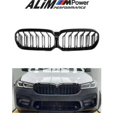 Bmw 5 Serisi G30 G38 Lcı M Piano Black Çift Çıtalı Panjur 2021+ Uyumlu