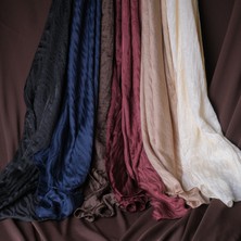 Mehru Scarfs Dalga Desen Italyan Jakar - Yeşil Şal – Kaymaz Doku – Yazlık/kışlık - 75X185