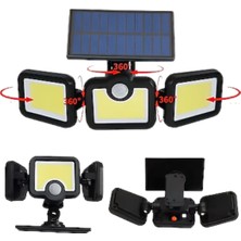 Techora Sale Solar LED Projektör Sensörlü Dış Mekan Güvenlik Lambası