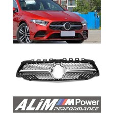 Mercedes-Benz A-Class W177 (2019–2022) Diamond Krom Ön Panjur Böbrek Seti