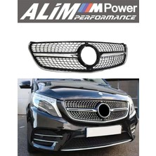 Mercedes-Benz Vito W447 (2021+) Diamond Krom Ön Panjur Böbrek Seti