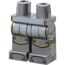 LEGO Minifigür Parçaları: Legs Decorated, Bacak, Ayak: 970C00PB1684
