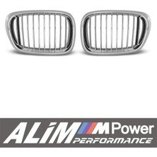 Bmw 5 Series E39 (1995–2003) Full Krom Ön Böbrek Panjur Seti (Grille)
