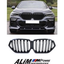 Bmw X6 G06 Piano Black Çift Çıtalı Panjur Uyumlu