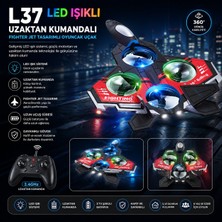 BGG Tech L37 LED Işıklı Uzaktan Kumandalı Fighter Jet Tasarımlı Oyuncak Uçak