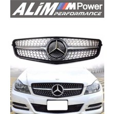 Mercedes-Benz C-Class W204 (2007–2014) Diamond Krom Ön Panjur Böbrek Seti