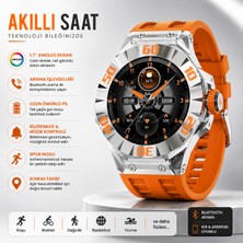 BGG Tech Ws-35 Akıllı Saat Amoled Ekran Yeni Nesil Uzun Ömürlü Pil Gündelik Kullanıma Uygun Şık Tasarım Çağrı Cevaplama Tüm Bildirimler