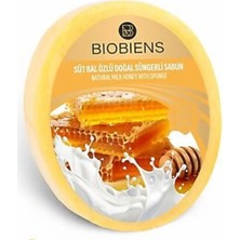 Biobiens Süngerli Sabun 130GR. Bal Özlü