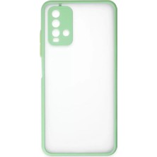 Küçük Hazine Mey Ithalat®   Redmi 9t Kılıf Montreal Silikon Kapak - Turkuaz