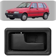 Parçamatik Fiat Uno Kapı Iç Açma Kolu Sol Ön Sol Arka Siyah Oem 5961739 Uyumlu