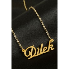 Zero Land Ilkeshop Dilek Isimli Kolye -Sarı