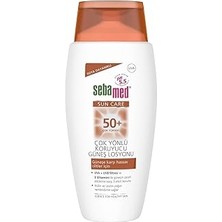 Uravas Store Sebamed Sun Care Spf 50+ Uva/uvb Filtresi ve E Vitamini Üçlü Yüksek Koruma Çok Yönlü Güneş Losyonu