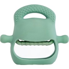 Ozcmax Koyu Yeşil Bebek Silikon Diş Kaşıyııcı
