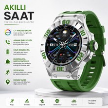 BGG Tech Ws-35 Akıllı Saat Amoled Ekran Yeni Nesil Uzun Ömürlü Pil Gündelik Kullanıma Uygun Şık Tasarım Çağrı Cevaplama Tüm Bildirimler