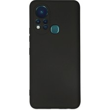 sbodurhome Infinix Hot 11S Kılıf Nano Içi Kadife Silikon - Siyah