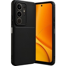 sbodurhome Vivo Y29 4g Auto Focus Karbon Kapak - Siyah