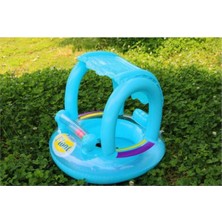 Empressco Lifecomfort Gölgelikli Bebek Botu Bebek Simidi Güneşten Koruyucu Mavi - Fiyatı, Yorumları