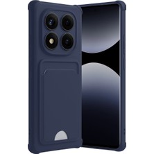 sbodurhome Xiaomi Redmi Note 14 Pro Plus Kelvin Kartvizitli Silikon - Lacivert