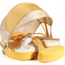 Empressco Mambobaby Yüzme Simidi - Gold Angel, Emniyetli, Gölgelikli ve Ayak Destekli - Fiyatı, Yorumları