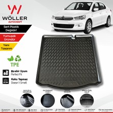Wöller Citroen C Elysee Bagaj Havuzu 2012 Sonrası 3D Ultraflex Esnek