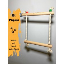 Ciko Kafes Halatlı Çift Taraflı Kafes Tüneği