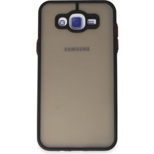 sbodurhome Samsung Galaxy J7 Kılıf Montreal Silikon Kapak - Siyah