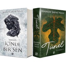 Dokuz Yayınları Içinde Bir Sen 2 Asreman Ciltli ve Is Serisi 1 Tünel Ciltli (Binnur Şafak Nigiz) 2li Set