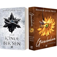 Dokuz Yayınları Içinde Bir Sen 4 Azlem Ciltli ve Is Serisi 3 Günebakan Ciltli (Binnur Şafak Nigiz) 2li Set