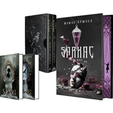 Ephesus Yayınları Saka ve Sanrı Ikili Kutu Ciltli ve Sarkaç 2 Göz Bağı Ciltli Yan Boyamalı (Maral Atmaca) 2li Set