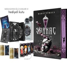 Ephesus Yayınları Medusa'nın Ölü Kumları 4 Hediyeli Kutu Tek Kitap ve Sarkaç 2 Göz Bağı Ciltli Yan Boyamalı (Maral Atmaca) 2li Set