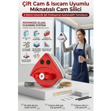 Transformacion Ayarlanabilir Mıknatıslı Cam Silici, 3-32MM Çift Cam & Isıcam Uyumlu Güvenlik Ipli Profesyonel Temizleyici  723206