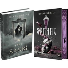 Ephesus Yayınları Saka ve Sanrı 4 Ciltli ve Sarkaç 2 Göz Bağı Ciltli Yan Boyamalı (Maral Atmaca) 2li Set