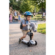 Wellgro Softyheads Çok Amaçlı Peluş Aksesuar - Scooter, Bisiklet, Bebek Arabası Başlığı, Fil